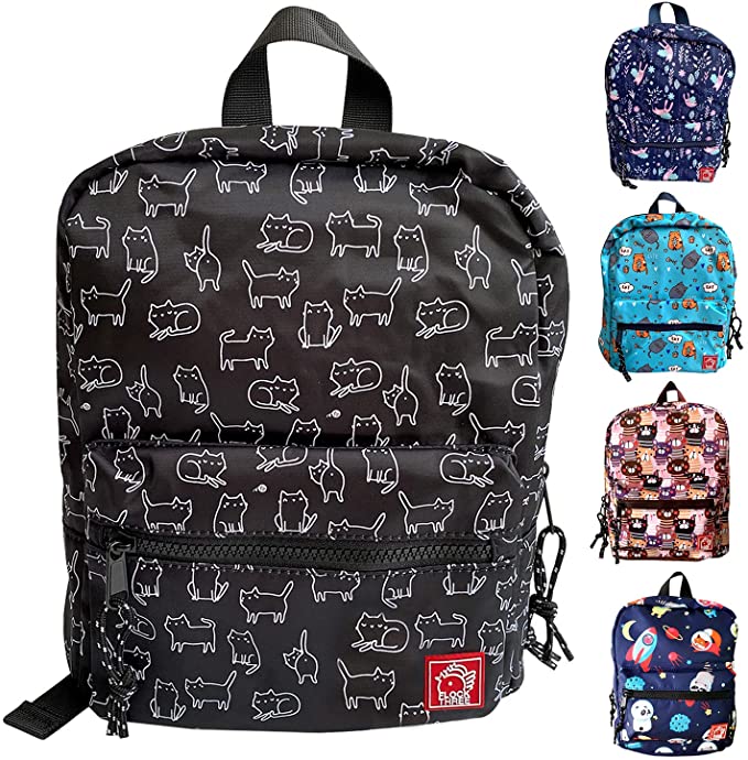 FLOCK THREE Waterproof Kids Backpack & Toddler School Bag For Kindergarten Child