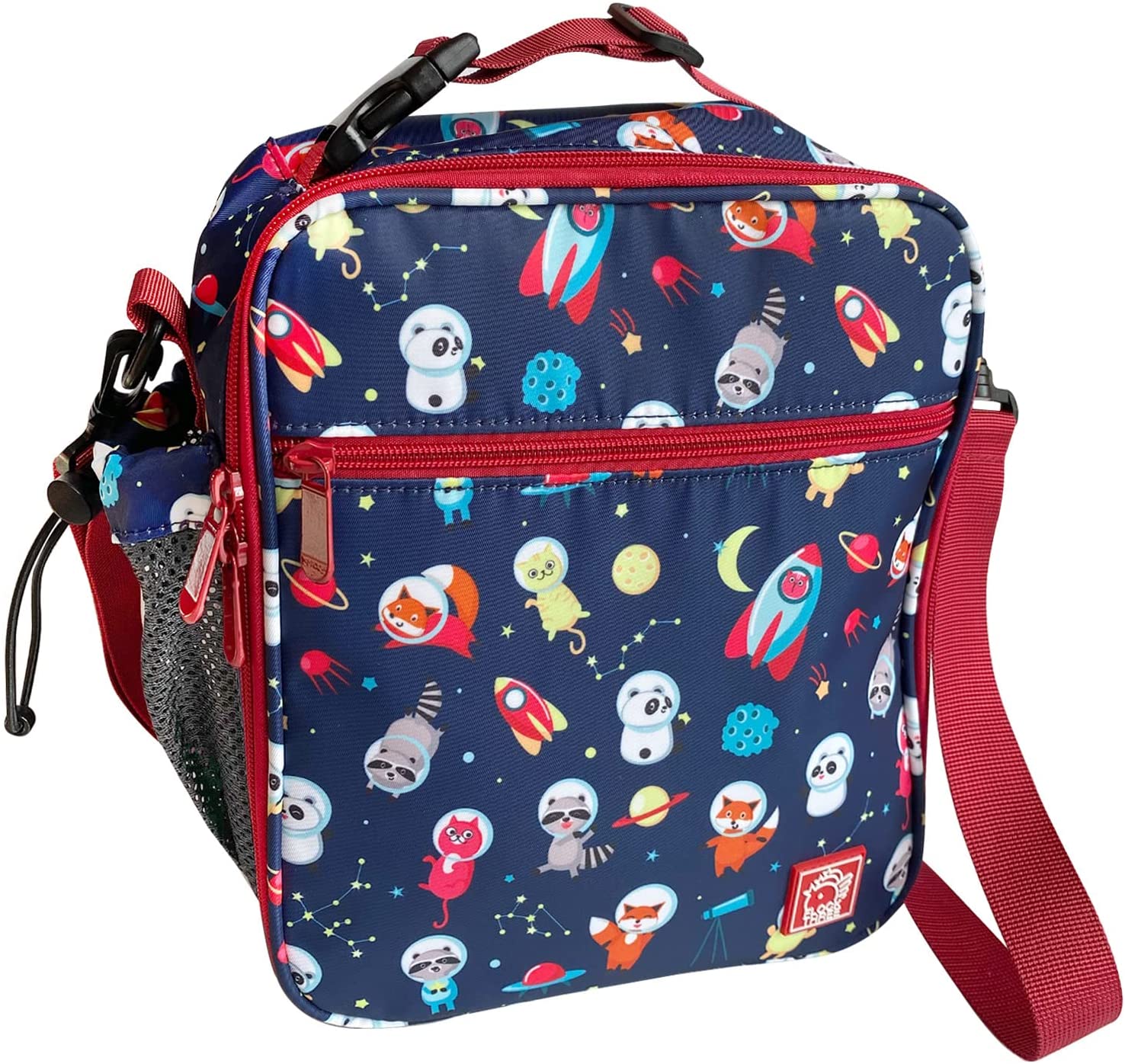 Cheers.US Cartoon Fish Portable Lunch Bag Insulated Lunch Bag for Adults  and Kids, Wide Open Non-toxic Water-proof Stylish Cool Bags for School,  Work, Camping, Picnic, Hiking 