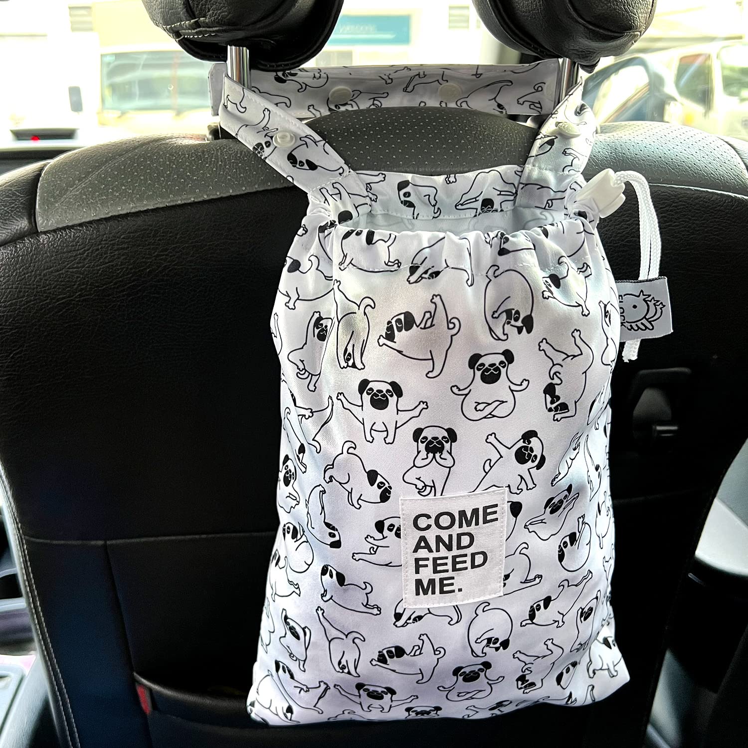 20pcs/Roll 34x45cm Mini Vest Type Disposable Trash Bags For Car